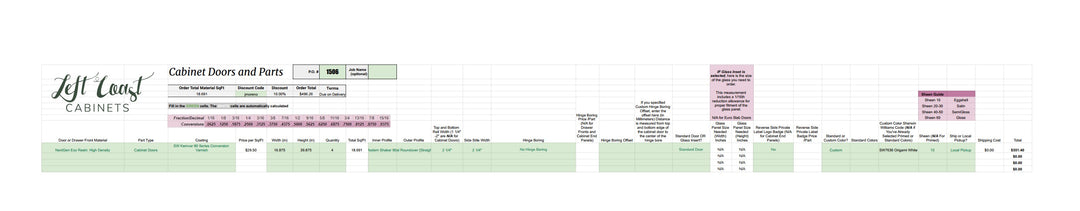 Invoice for P.O. 1506